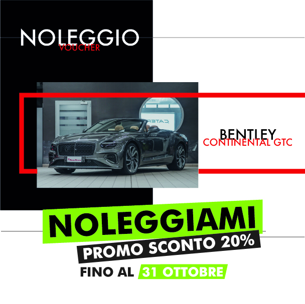 Noleggio Bentley Continental GTC