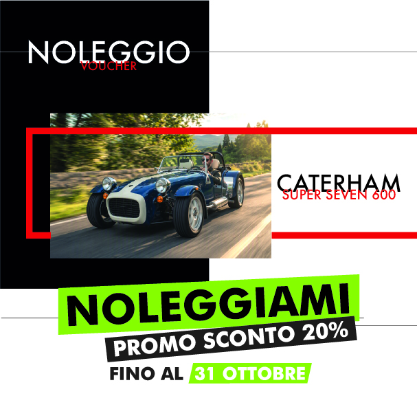 Noleggio Caterham Super Seven 600